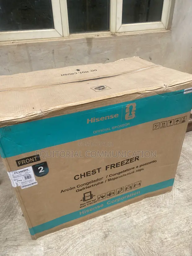 Hisense FC340SHI 250L Chest Freezer - Inverter - 1
