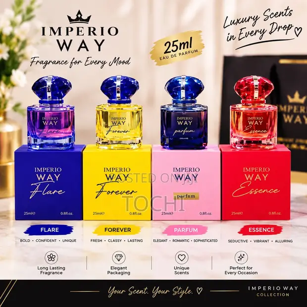 Imperio Way Perfume 25ml - Flare, Forever, Parfum Essence - 1