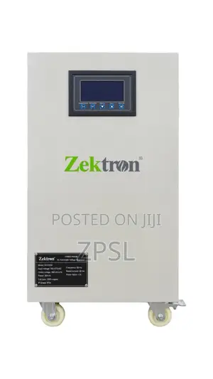 Zektron 100kVA 3-Phase Servo Voltage Stabilizer