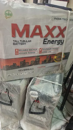Maxx Energy 12V 255Ah Baturiya Mai Tsawon Jirgin Sama