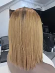 5by5 T/1b Bone Straight 10" Hair Extension - 2