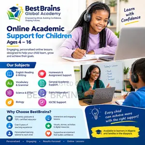 English & Science Online Live Tutoring | BestBrains Global Academy