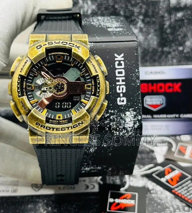 G-Shock Mechanical Wristwatch - Black Case - 1