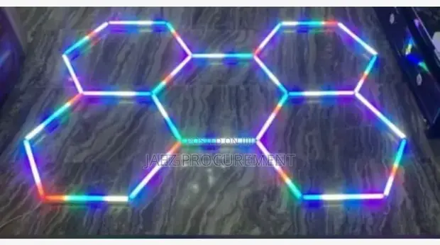 Hexagon Wall & Ceiling Mounted Light - 1