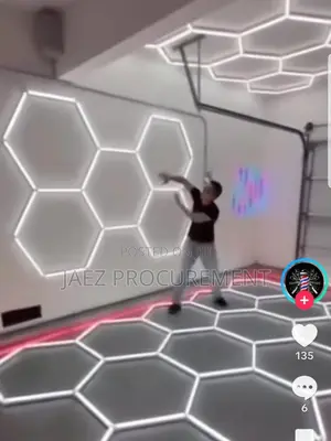 Hexagon Wall & Ceiling Mounted Light