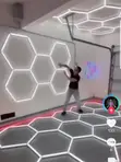 Hexagon Wall & Ceiling Mounted Light - 2