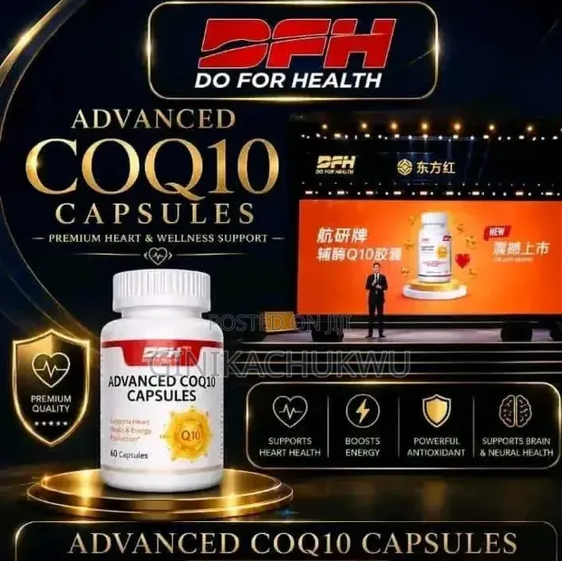 Advanced CoQ10 Capsules (Designs For Health) - 1