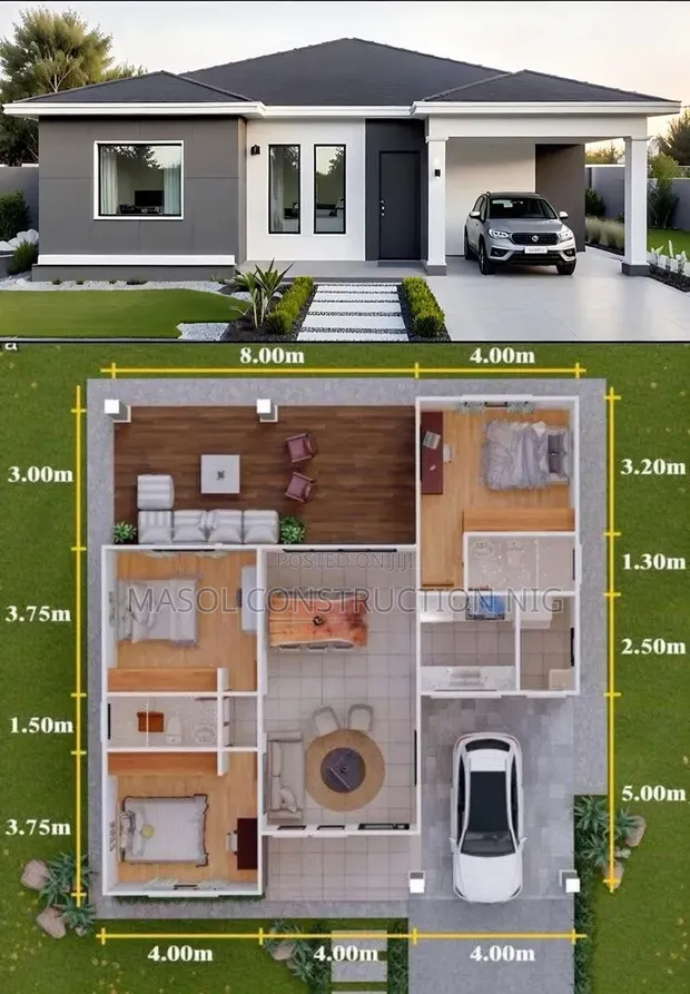 Modern Residential Design Drawing Services - 1