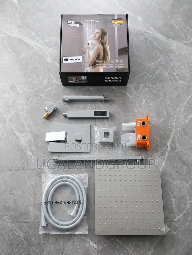 Ideal Chrome Concealed Shower Set - 1