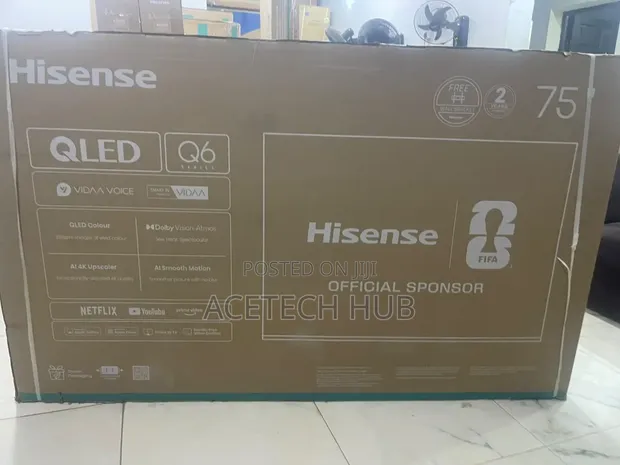 Hisense 75-Inch QLED 4K Smart TV - 1