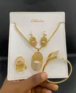 Quality Jewelry Set - Necklace, Earrings, Ring, Bracelet - 1