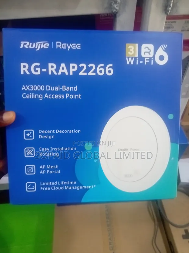 Ruijie Reyee RG-RAP2266 AX3000 Wi-Fi 6 Access Point - 1