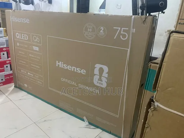 Hisense 75" QLED 4K Smart TV - 1