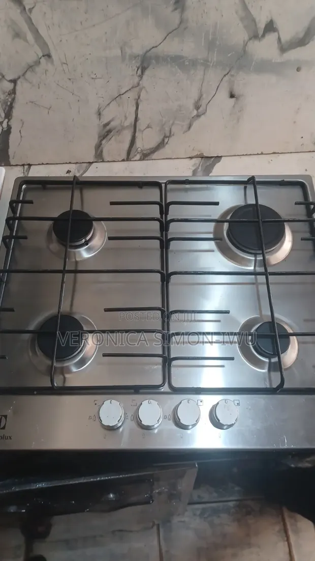 4 Burner Stainless Flat Gas Cooker - 1