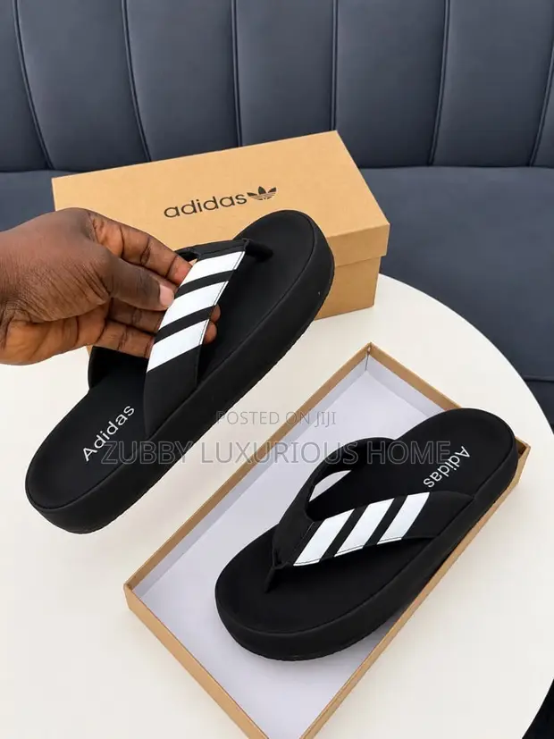 Boxed Adidas Slides - 1