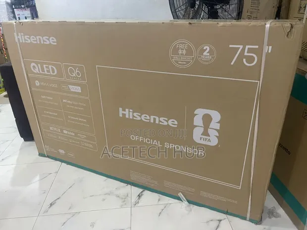 Hisense 75" QLED 4K Smart TV - 1