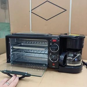 Lux 3-in-1 Injin Karin Safe (Toaster, Kofi, Gurasa)