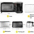 Lux 3-in-1 Injin Karin Safe (Toaster, Kofi, Gurasa) - 2