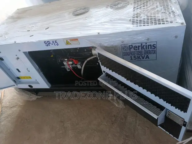 Brand New Perkins 15KVA Soundproof Generator - 1