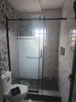 GE Frosted Sliding Shower Door (10mm Tempered Glass) - 3