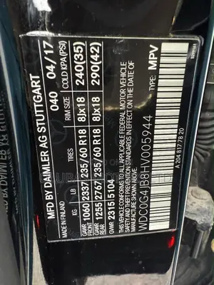 Mercedes-Benz GLC 300 2017 Black