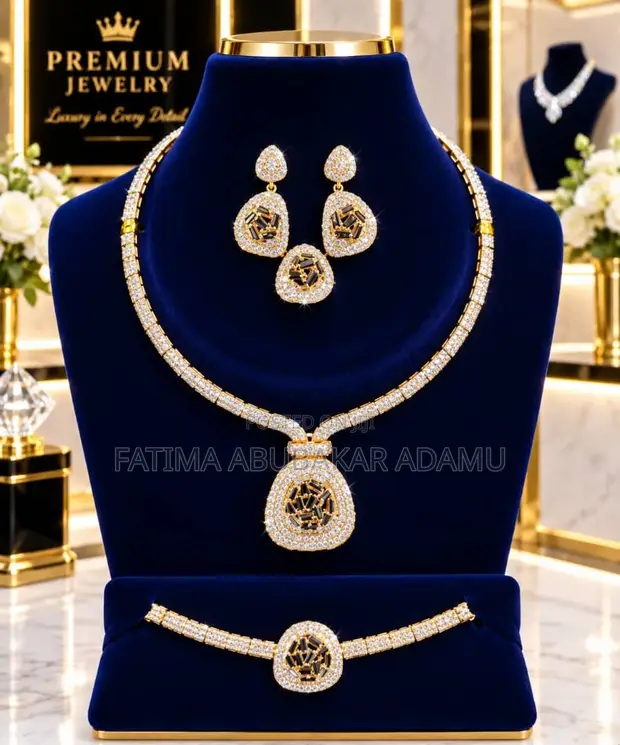 Speedy Cart Luxe Zircon Jewelry Set - 1