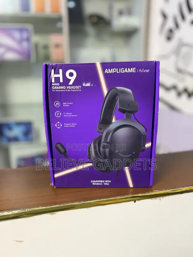 H9 Wired Gaming Headset - 1