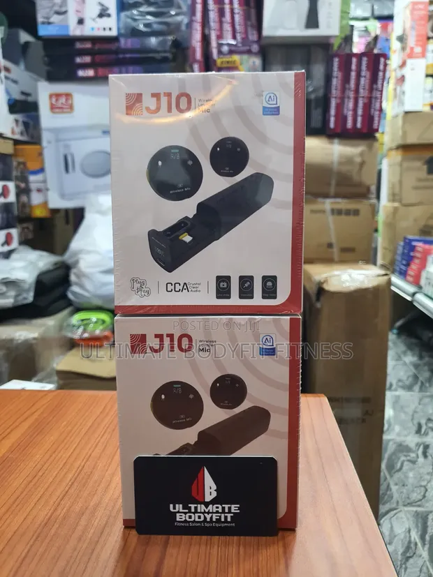 J10 Wireless Lavalier Microphone - Sabon Kayayyaki - 1