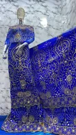 High Quality Indian George, Sarees & French Lace Fabrics - 1