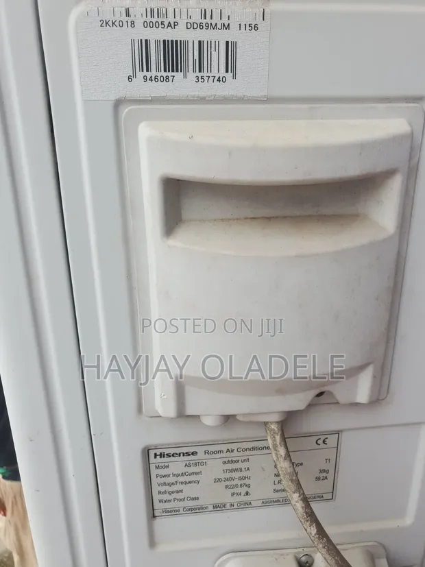 Used Hisense 2HP Non-Inverter Split AC - 1