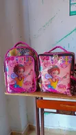 School Bag / Lunch Bag - Pink - 1