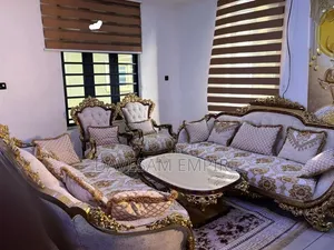 Luxury Egyptian 8-Seater Royal Sofa - Brand New