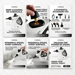 Lexical 10-in-1 Handheld Steamer