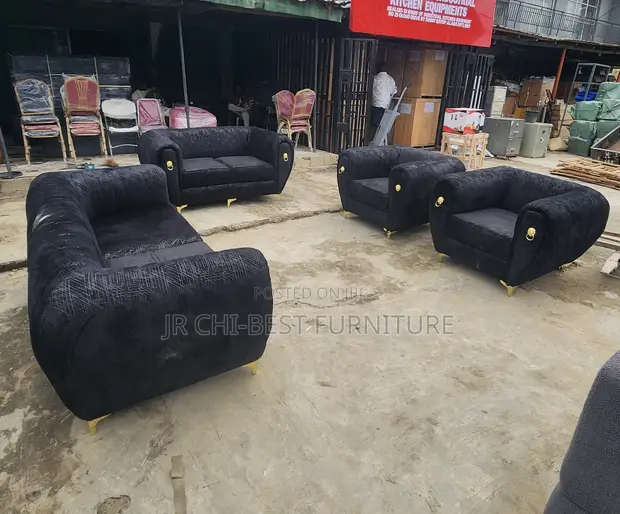 Complete Fabric Upholstery Sofa Set - Standard Quality - 1