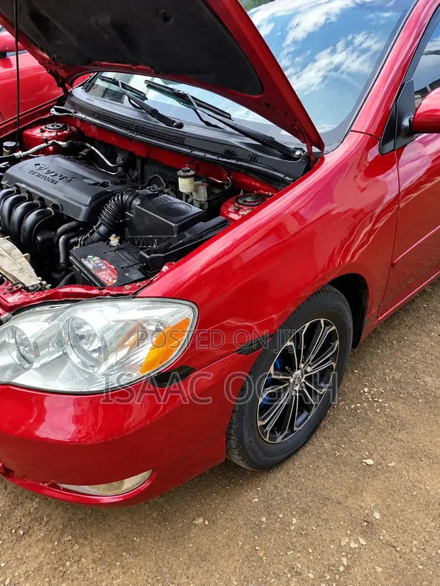 Toyota Corolla 2007 Red - 1