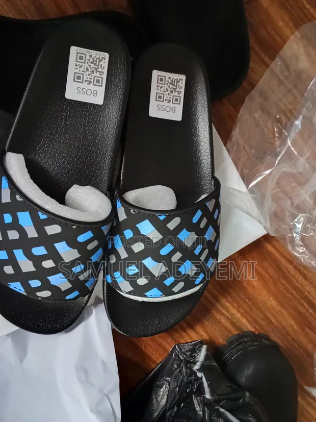 Boss Sneakers - Black, Men's Size 41 - 1