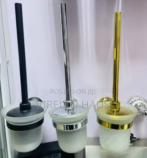 Suspended Ceramic Toilet Brush Holder