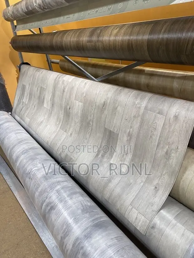 German Vinyl Flooring - Thick Carpet Style - 1