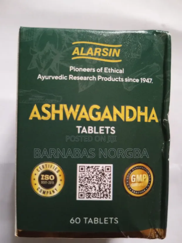 Alarsin Ashwagandha Tablets (60 Tabs) - 1