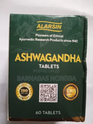 Alarsin Ashwagandha Tablets (60 Kwalba)