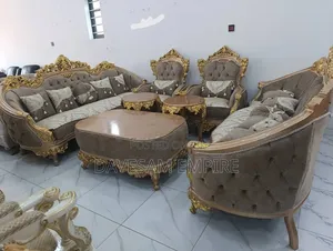 Elegant Egyptian 8-Seater Royal Sofa