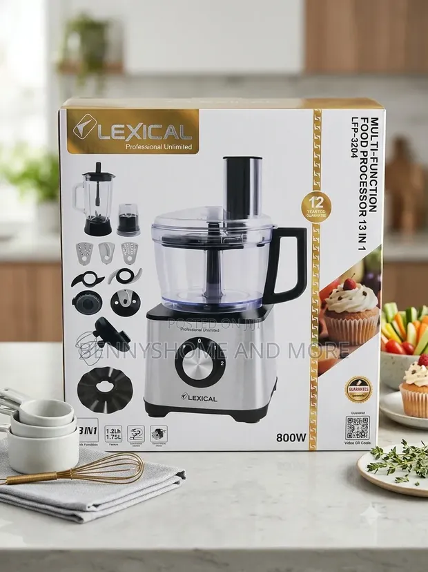 Lexical 13-in-1 Food Processor (LFP-3204) - 1