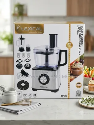 Lexical 13-in-1 Food Processor (LFP-3204)