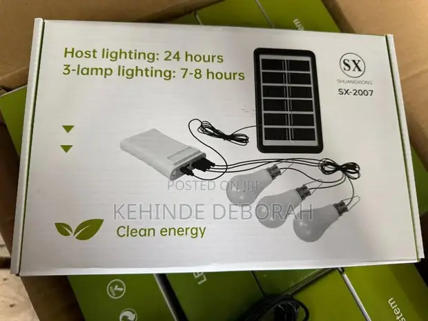 SX Power Bank Mai Haske 3 da Hasken Rana - 1