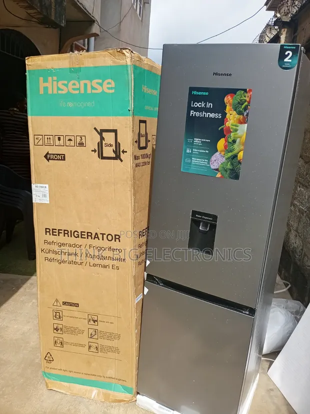 Hisense 264L Bottom Freezer Double Door Refrigerator (35dcb-Rd) - 1