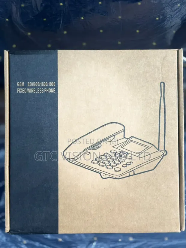 Original Universal GSM Landline Phone with SIM - 1