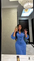 Dogon Rigar Zara na Denim na Mata - 2