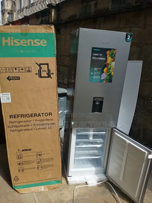 Hisense 35DCB 264L Double Door Fridge - 1