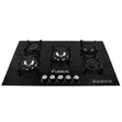 Lexical 5 Burner Gas Cooker Mai Gilashin Tempered - 1
