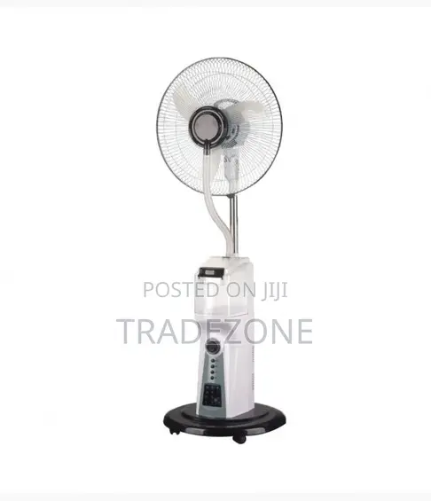 Scanfrost 16" Mist Rechargeable Standing Fan da Remote - 1